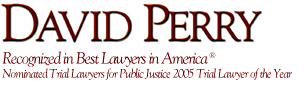 Attorney David Perry