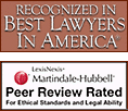 Best Lawyers in America and Martindale-Hubbell honors